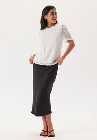Pcolline Ss Lace Top