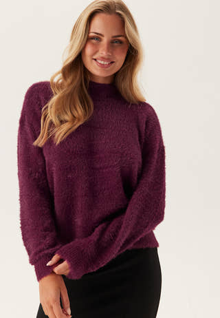 Pcovy Ls Mock Neck Knit