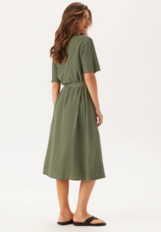 Pcpia 2/4 MIDI SHIRT DRESS