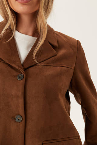 Pcrakel Brushed Outerwear Blazer