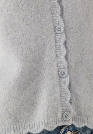 Pcrath Ls O-neck Knit Cardigan