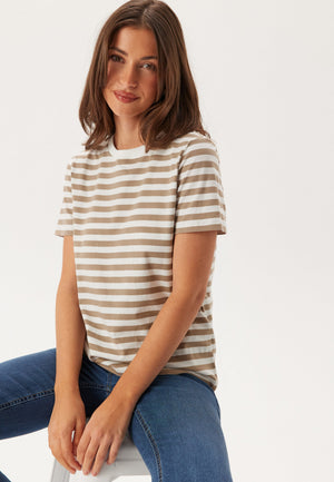 Pcria Ss Tee Stripes Noos