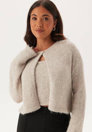 Pcruno Ls Knit Cardigan Bc