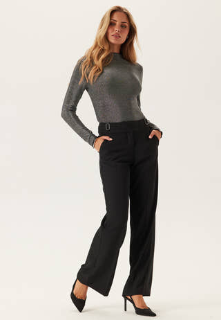 Pcsandra Ls Mockneck Top