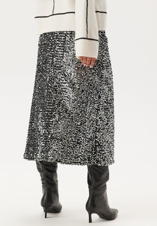 Pcserena Sequin Hw Midi Skirt