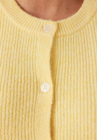 Pcsilly Ss O-neck Knit Cardiga