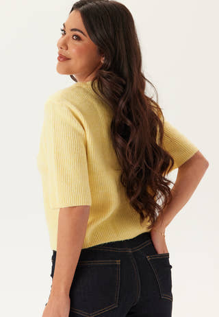 Pcsilly Ss O-neck Knit Cardiga