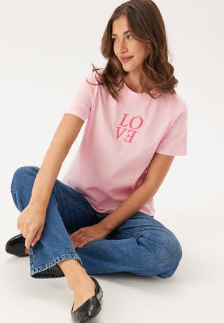 Pcskylar Ss Printed T-shirt Jr