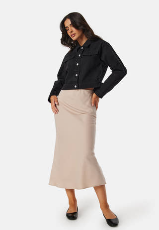 Pctessie LS denim jacket