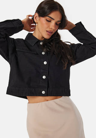 Pctessie LS denim jacket