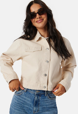 Pctessie LS denim jacket