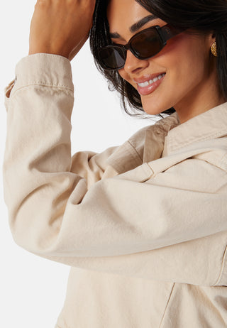 Pctessie LS denim jacket