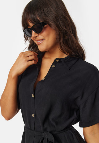 Pcvinsty Linen Shirt Dress