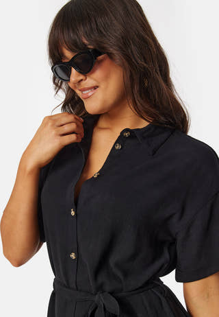Pcvinsty Linen Shirt Dress