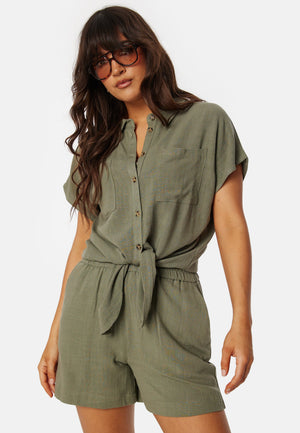 Pcvinsty Linen Tie Shirt