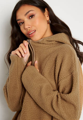 Sadie Fleece LS Hoddie
