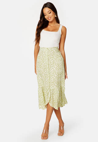 Sanna HW Midi Skirt