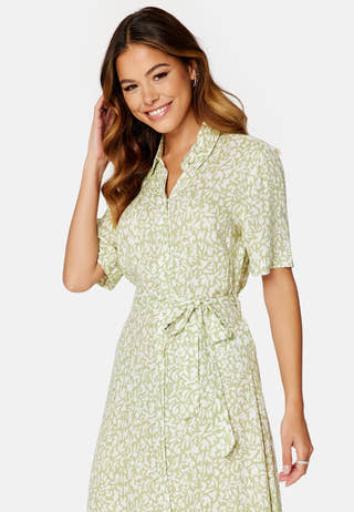 Sanna SS Midi Shirt Dress