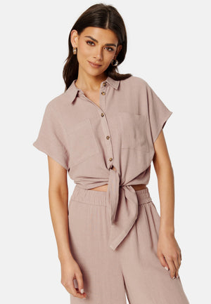 Pcvinsty Linen Tie Shirt