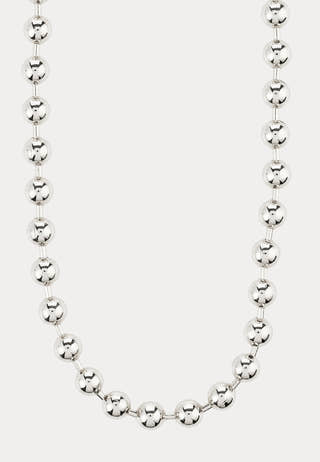 Air Necklace Silver-plated