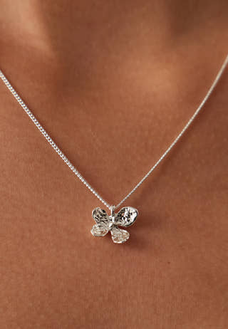 Ajani Necklace Silver-plated