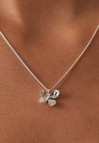 Ajani Necklace Silver-plated