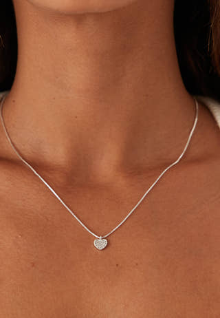 Emmett Necklace Silver-plated