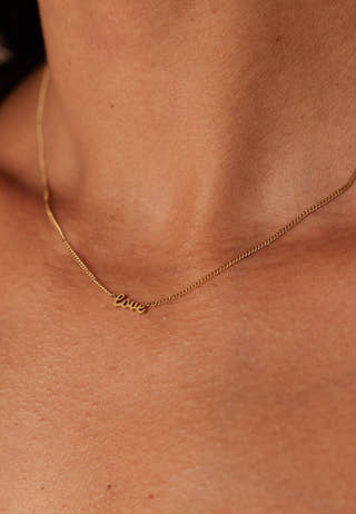 Love Necklace Gold-plated