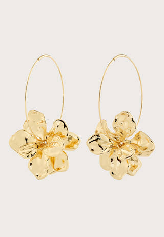 Lunith Earrings Gold-plated