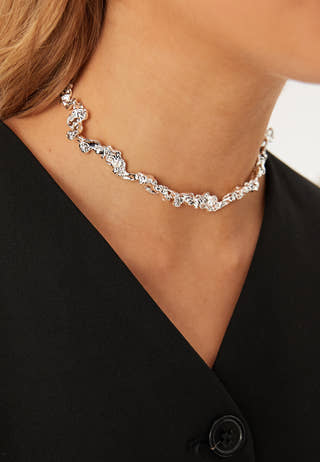 Raelynn Necklace Silver-plated