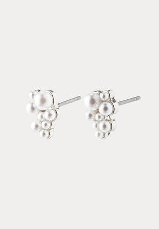 Relando Pearl Earrings Silver-