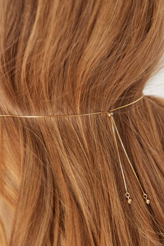 Sky Pearl Necklace Gold-plated