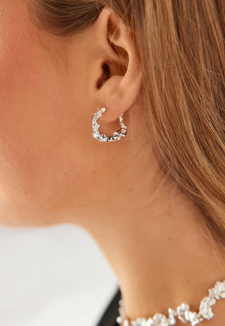 Trust Earrings Silver-plated