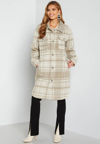 Becky Check Coat