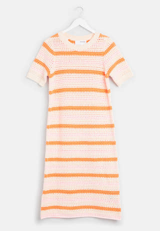 Alby SS Long Knit Dress