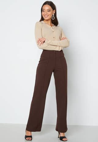 Ally LS Knit Cardigan Poloneck