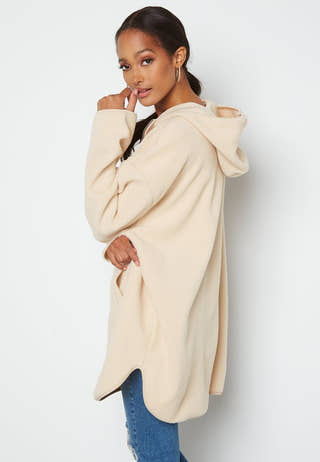 Cosy 7/8 Fleece Hoodie