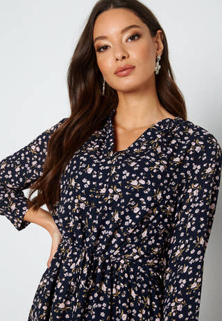 Damina 7/8 AOP Dress