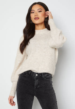 Linna-Mia LS Knit O-Neck