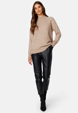 Lulu LS Knit High Neck