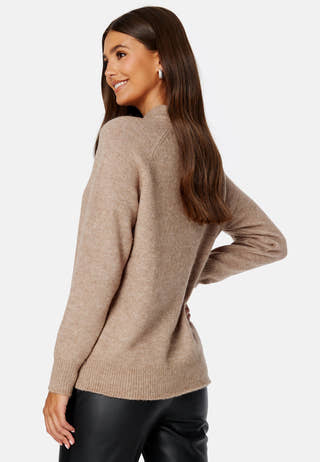 Lulu LS Knit High Neck