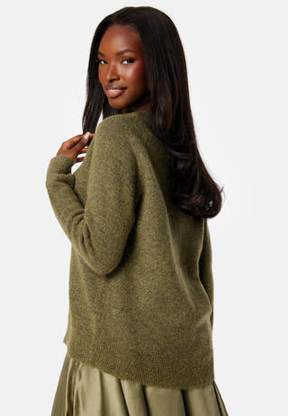 Slflulu LS Knit O-Neck