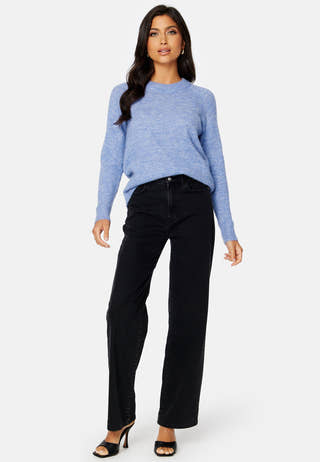 Slflulu LS Knit O-Neck