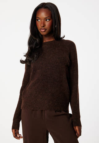 Slflulu LS Knit O-Neck