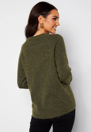 Slflulu LS Knit O-Neck