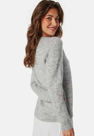 Slflulu LS Knit O-Neck