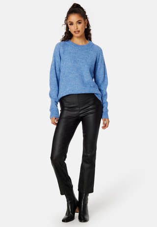 Slflulu LS Knit O-Neck