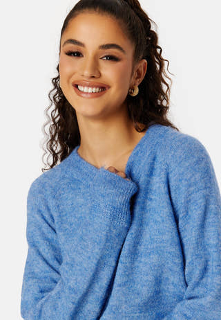 Slflulu LS Knit O-Neck