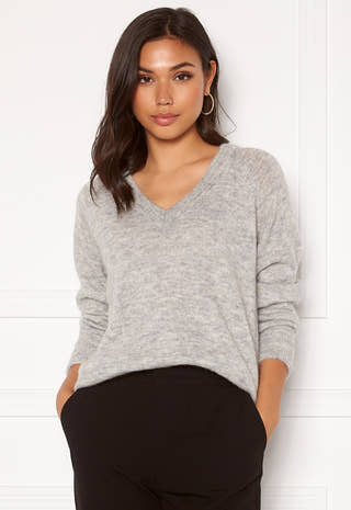 Lulu LS Knit V-Neck