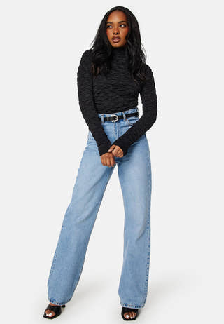 Nancy Roll Neck Top